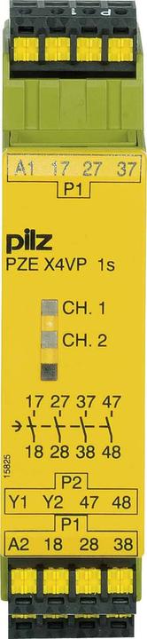 Produktbild Pilz 787581 PZE X4VP C 1/24VDC 4n/o fix