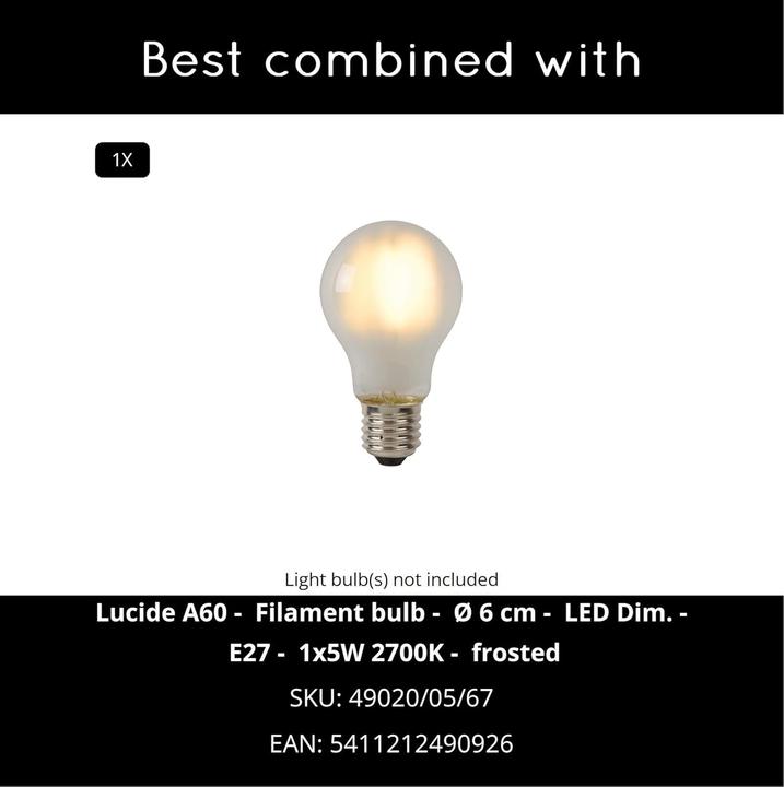 Actual product image Lucide Shadi (E27)