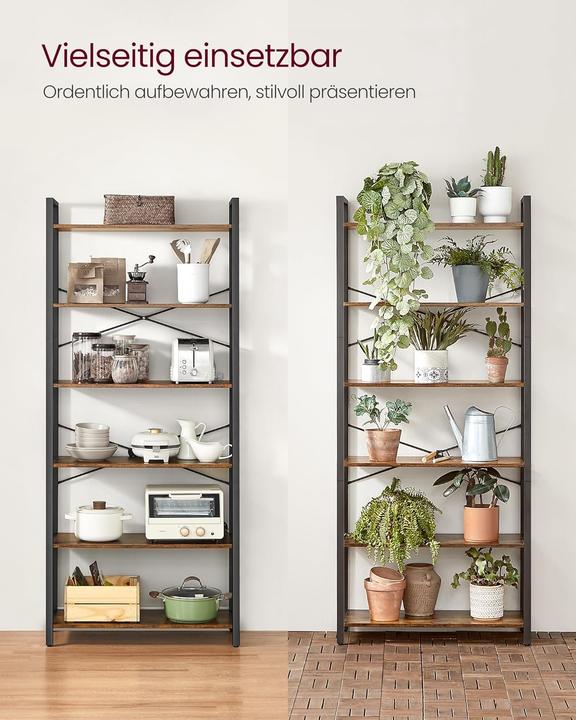 Actual product image Vasagle Havanna (80 x 30 x 186 cm)