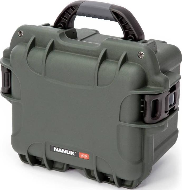 Actual product image Nanuk Plastic Case 908 - with Foam Olive Green (Photo case, 8.80 l)