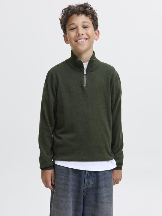 Produktbild Jack & Jones Jjeemil Knit Half Zip Noos Jnr (140)