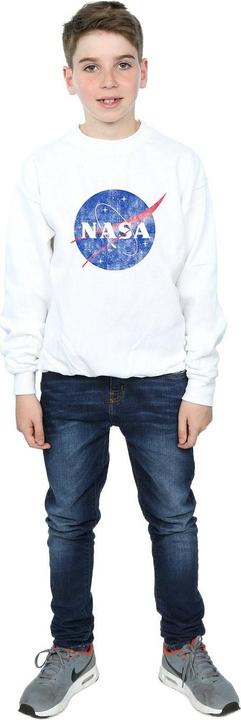 Produktbild Nasa Classic Insignia Logo Distressed Sweatshirt Jungen (152, 158)