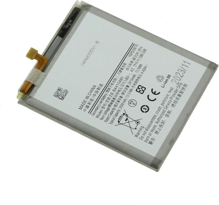 Actual product image MobileParts Galaxy A41 battery