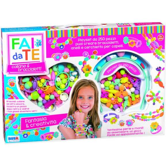 Rs Toys DIY Necklaces and Bracelets 250 Pieces