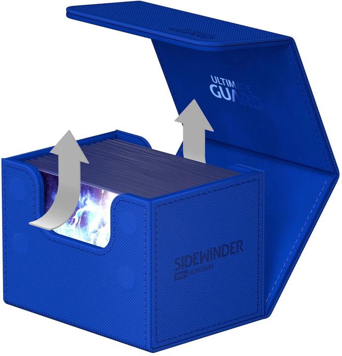 Produktbild Ultimate Guard UGD011213 - Sidewinder 100+ XenoSkin Monocolor, Blau