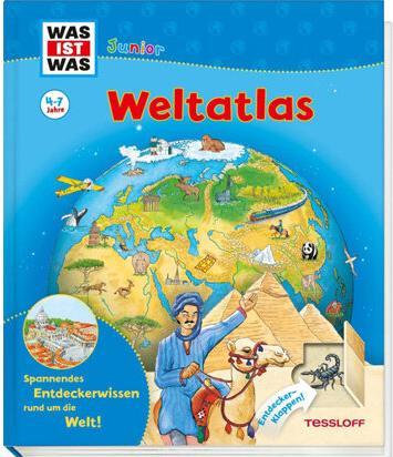Produktbild Tessloff WAS IST WAS Junior Weltatlas für Kinder (Deutsch, Christina Braun, 2017)