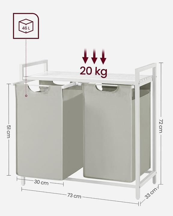Produktbild Vasagle Laundry (92 l)