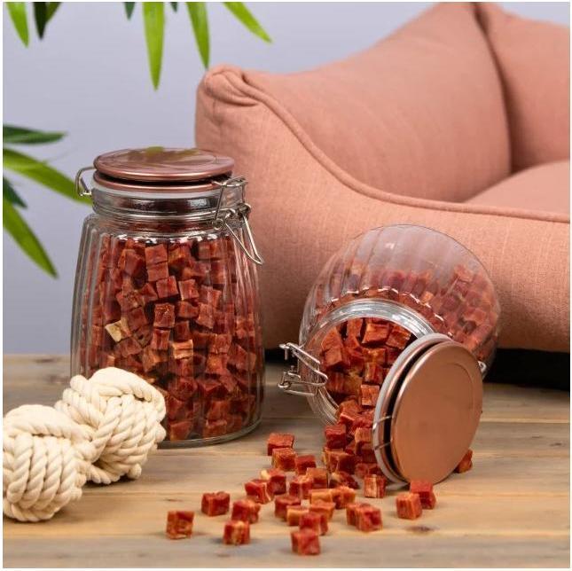 Immagine prodotto Lyra Pet Cubetti di carne d'anatra con pesce (Senior, Adulto, Junior, 1 pz., 1000 g)