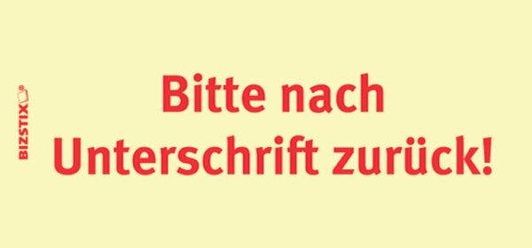 Image du produit Bizstix Note 'Sous-sc.retour' 75x35mm (75 x 35 mm)