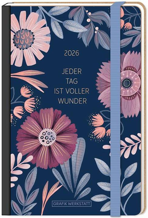 Produktbild Terminplaner Letterart 2026 Jeder Tag i (10 x 15 cm, 1 Tag / 2 Seiten)