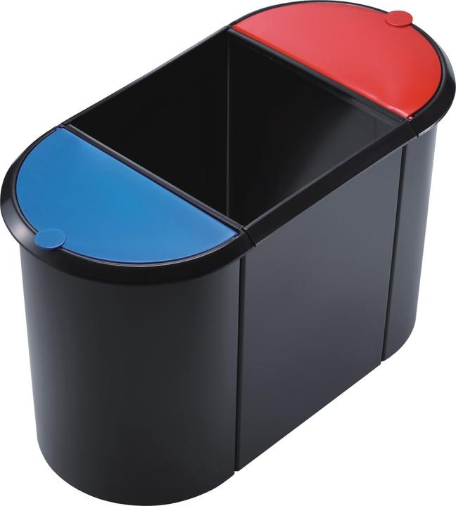 Image du produit Harinacs Corbeille à papier Helit Trio-System (38 l)