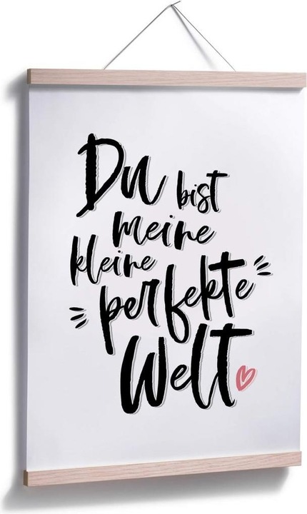 Actual product image Trenddeko You are my perfect little world (30 x 40 cm)