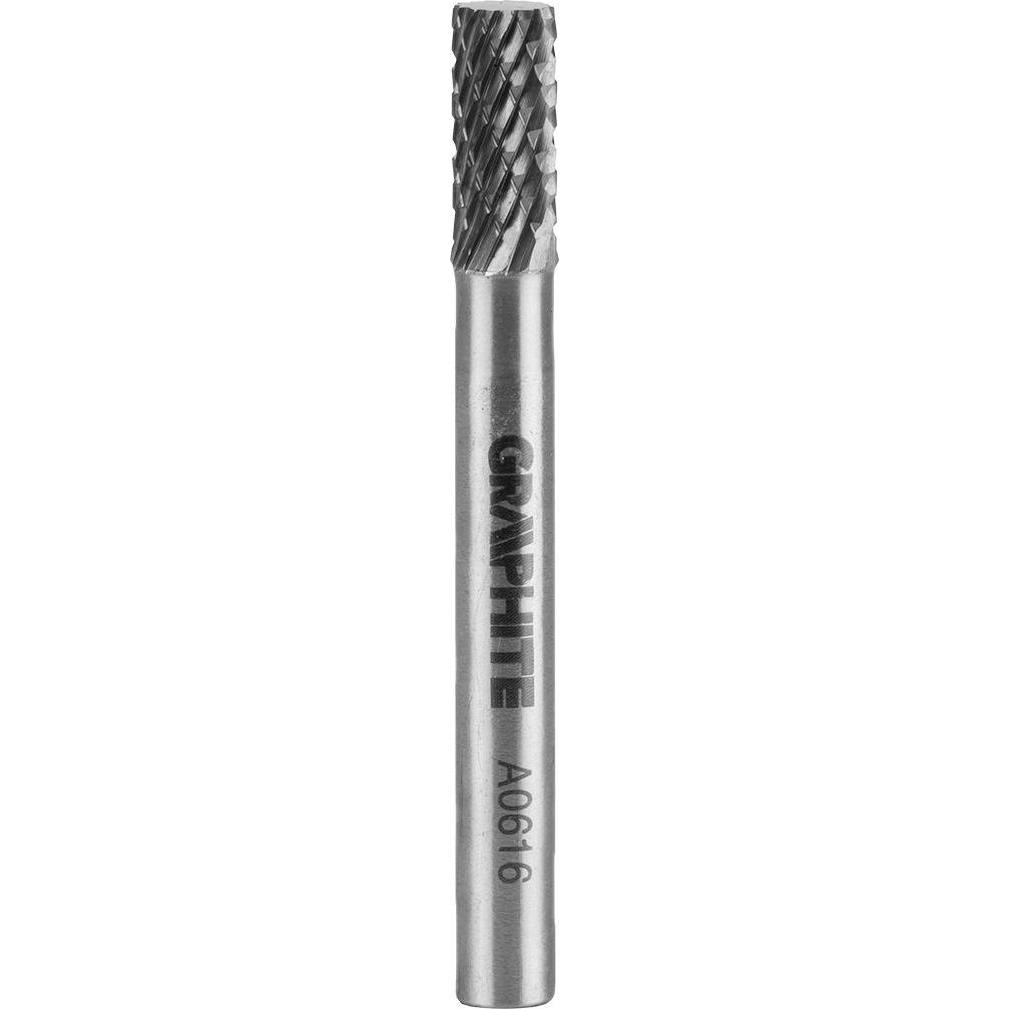 Graphite, Fräser, HM A TYPE METAL MILL (CYLINDER) 6 X 16 MM BOTTOM 6 X 45 MM 55H350