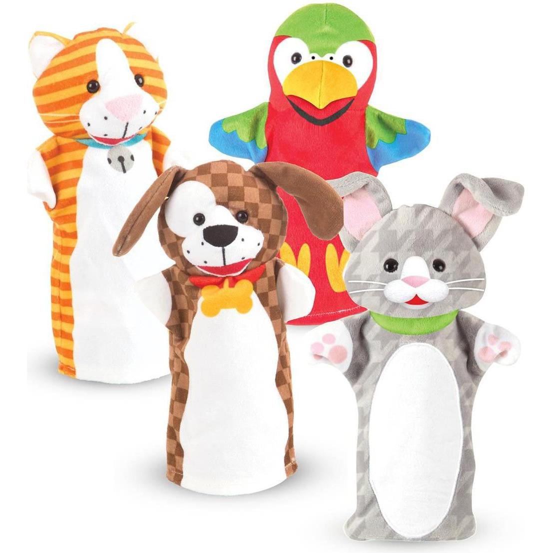 Melissa & Doug Playful Pets Hand Puppets