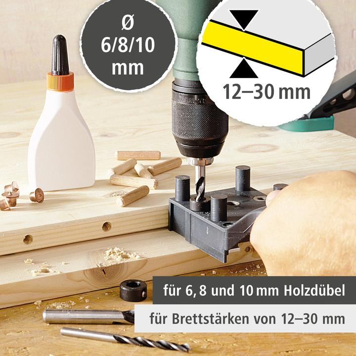 Actual product image wolfcraft 1 Universal master dowelling set 78 pcs. (79 pcs.)