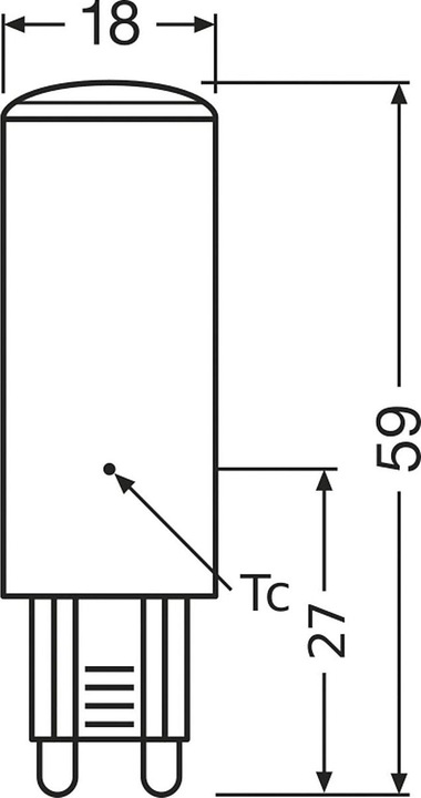 Produktbild Osram Led Pin (G9, 4.80 W, 600 lm, 1 x, E)
