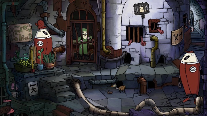 Actual product image The Inner World: The Last Wind Monk, PS4 Standard English, Spanish PlayStation 4 (PS4, EN)