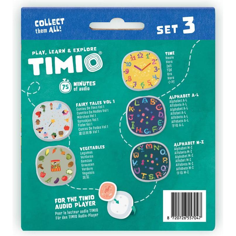 Thumbnail - Timio Audio Disc Set 3 (Deutsch, Französisch, Italienisch, Portugiesisch, Chinesisch, Englisch, Spanisch, Niederländisch...