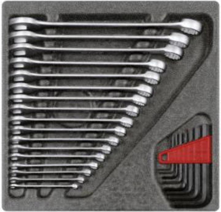 Produktbild Gedore Red red R22250000 Ringmaulschlüssel-Satz 4/6 CT-Modul 26-teilig (19 mm, 7 mm, 10 mm, 8 mm, 29 mm)
