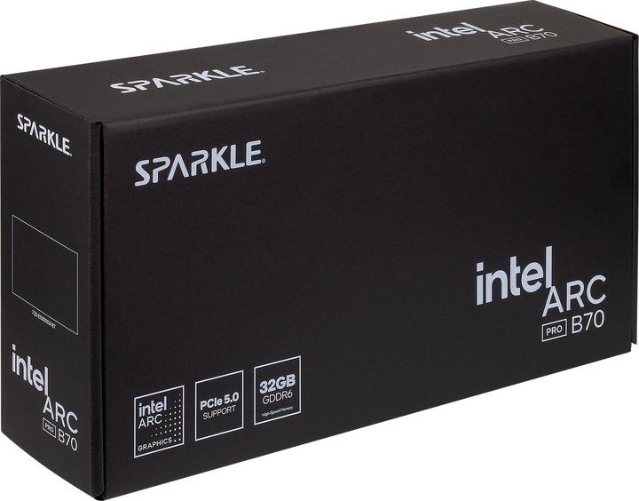 Actual product image Sparkle B70 Pro 32GB Intel Arc Blower GDDR6 (32 GB, GDDR6)