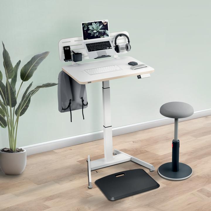 Immagine prodotto Leitz Ergo Compact Workstation Scrivania elettrica regolabile in altezza (80 x 60 x 130 cm)