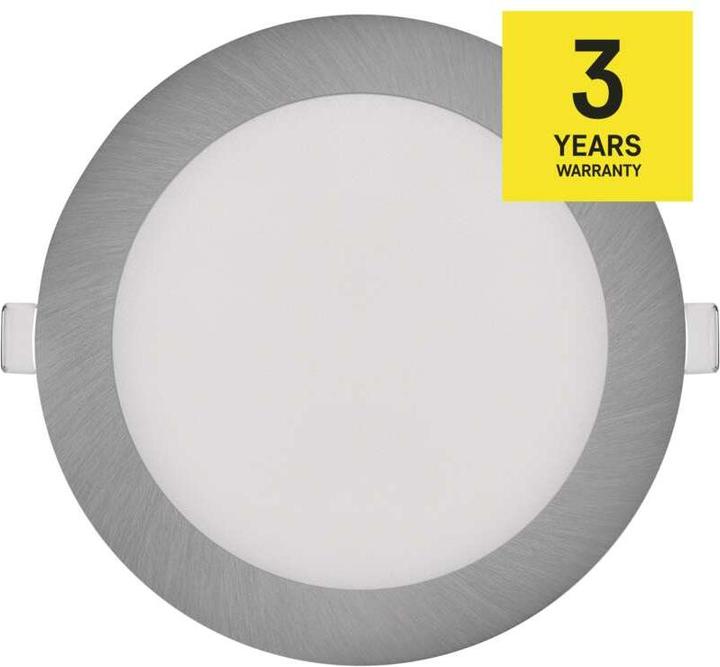 Produktbild Emos LED-Einbauleuchte NEXXO, rund, silber, 12,5W, mit Change CCT (1050 lm)