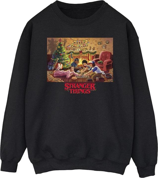 Netflix Stranger Things Christmas Gathering Sweatshirt (M)