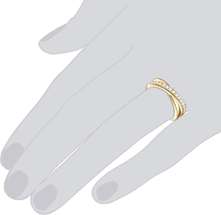 Immagine prodotto Rafaela Donata Donna Argento Cubic Zirconia Oro Giallo - 11478 (54, 925 Argento)