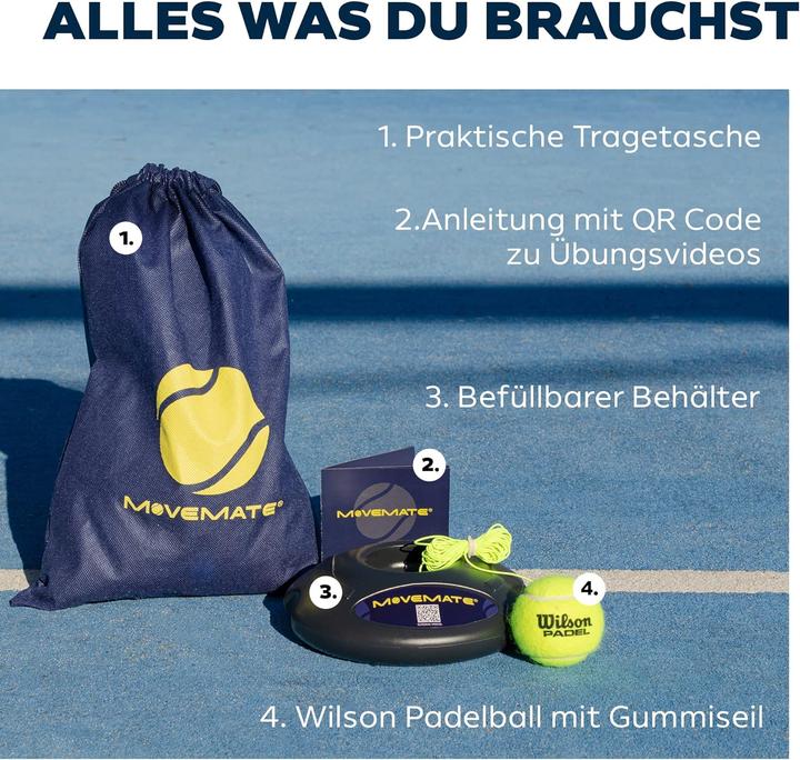 Actual product image Movemate Padel trainer set