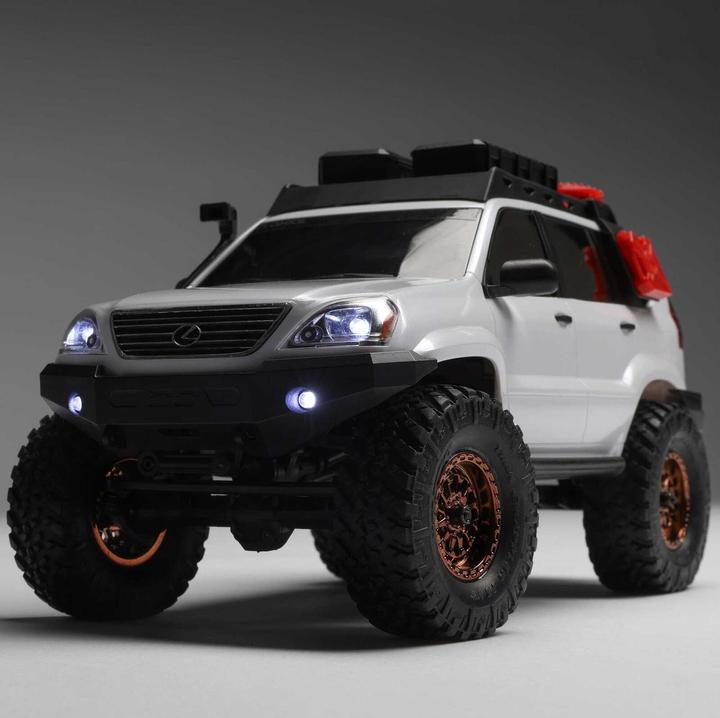 Immagine prodotto Axial Scale Crawler SCX24 Lexus GX470, Bianco RTR 1:24 (RTR pronto all'uso)