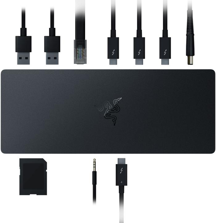 Produktbild Razer Thunderbolt 4 Dock (Thunderbolt, 9 Ports)