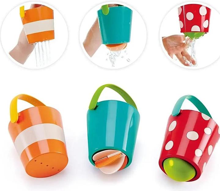 Produktbild Hape Buntes Eimer-Set