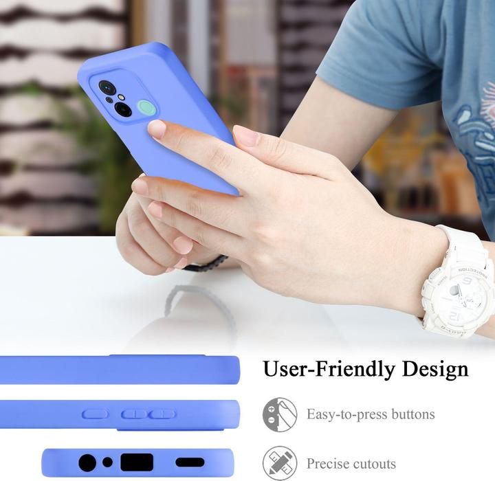 Image du produit Cadorabo Housse pour Redmi 12C TPU avec protection liquide en silicone (Xiaomi Redmi 12C)