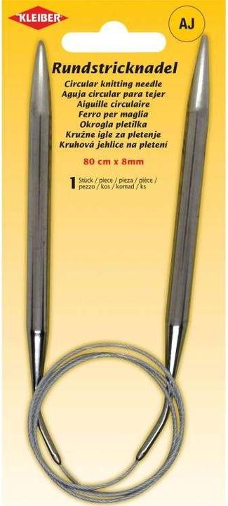 Actual product image Kleiber Circular knitting needle, 800 mm x 8.0 mm