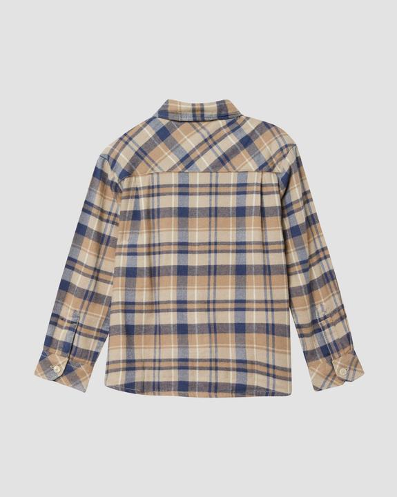 Immagine prodotto S.Oliver Hemd Kariertes Flanellhemd mit Brusttasche im Regular Fit (116, 122)