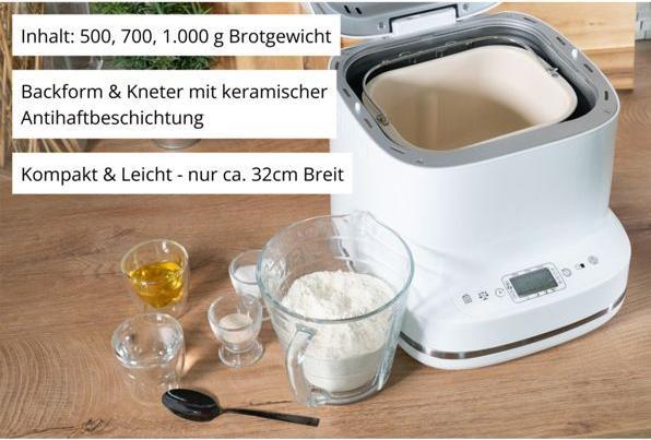 Produktbild Unold 68120 Backmeister Bernd Brotbackautomat weiss