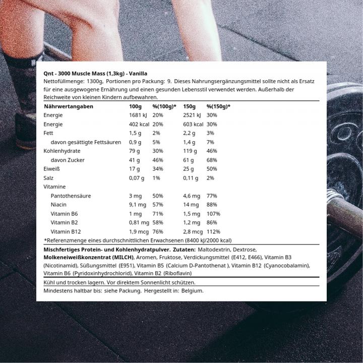 Image du produit QNT Gain 3000 (1 pièce(s), Poudre, 1300 g)