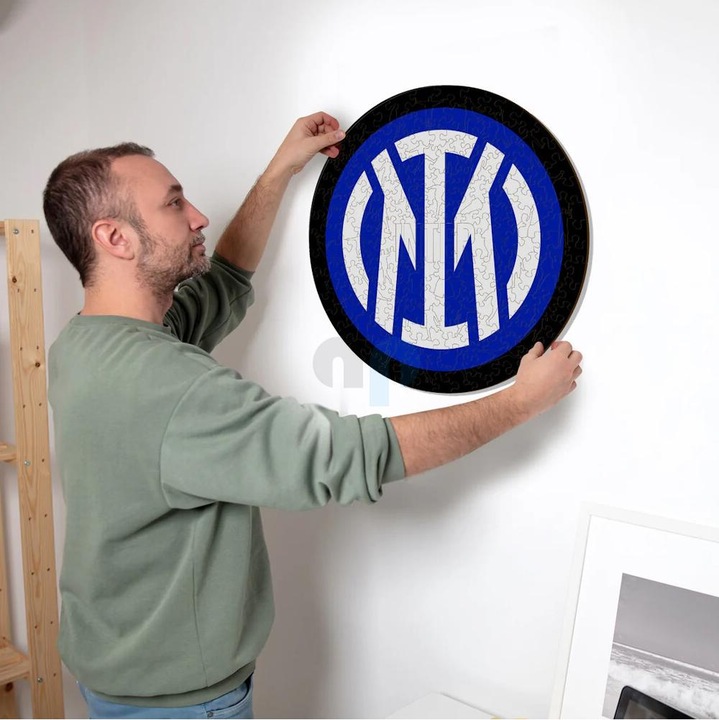 Immagine prodotto Iconic FC Inter Milan - Logo - Puzzle in Legno Taglia S (150 Pezzi) (150 pezzi)