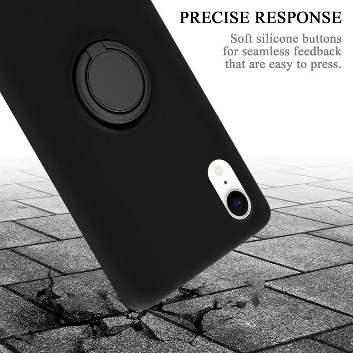 Immagine prodotto Cadorabo Custodia in silicone TPU Liquid Ring Cover (Apple iPhone XR)