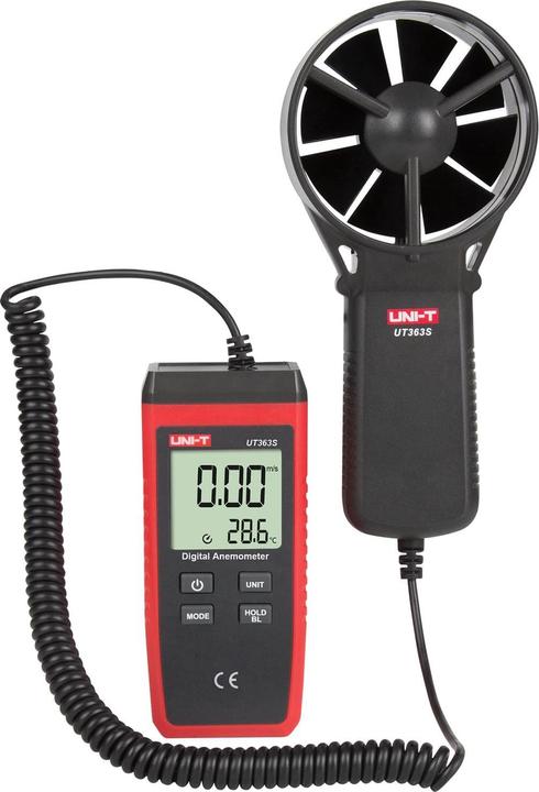 Actual product image Uni-T Measuring device, anemometer UT363S