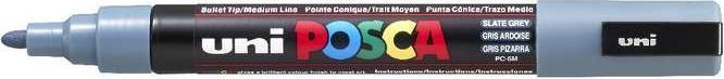Actual product image Posca Medium marker PC-5M (Grey, 2.50 mm, 1 x)
