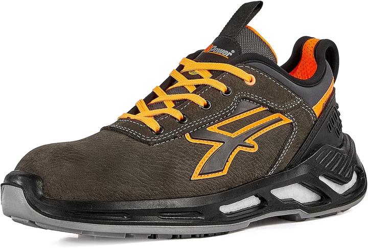 Actual product image Upower U-Power Shoes Duke Anthracite Orange Low Number (S3, 44)
