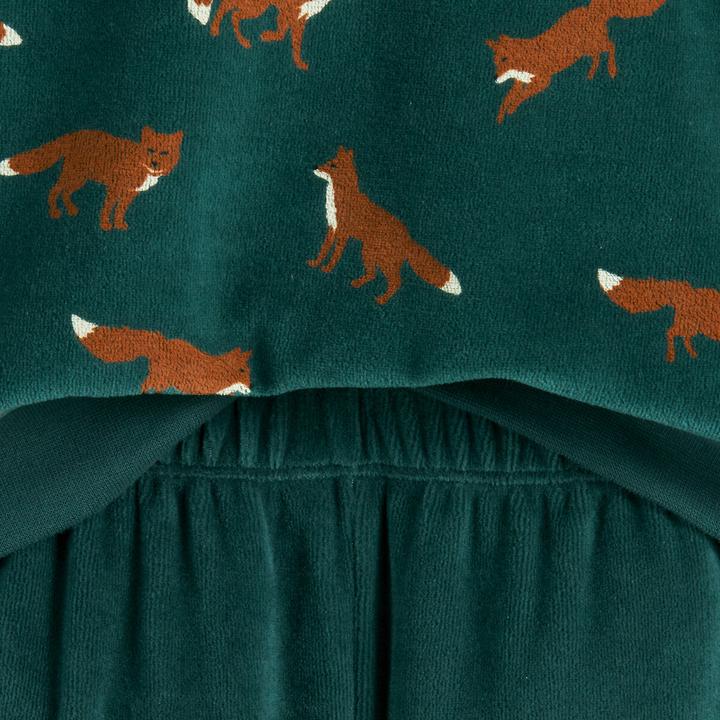 Produktbild La Redoute Collections Samtpyjama mit Füssen (152)