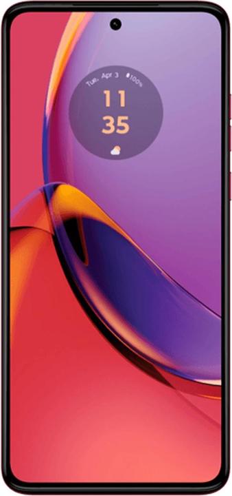 Actual product image Motorola moto g84 (256 GB, Viva Magenta, 6.55", Hybrid Dual SIM, 5G)