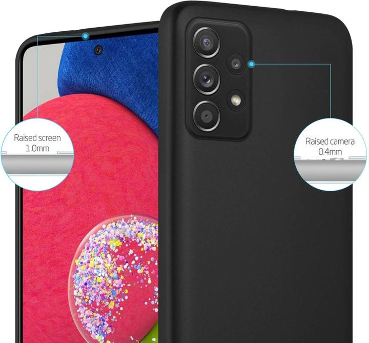 Image du produit Cadorabo TPU Matt Metallic Cover (Samsung Galaxy A52, Samsung Galaxy A52 5G, Samsung Galaxy A52s 5G)