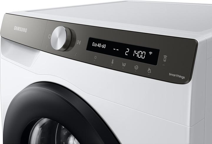 Actual product image Samsung WW8ET534AATAS2 (white/black) (8 kg, Left)