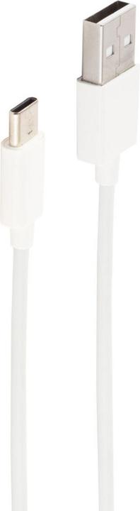 Actual product image Shiverpeaks ®-BASIC-S--USB Charge Sync Cable, USB A male to USB-C male, 2.0, ABS, white, 2.0m (2 m, USB 2.0)