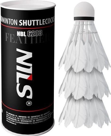 Nils Badminton-Federbälle NBL6203, 3 Stk.