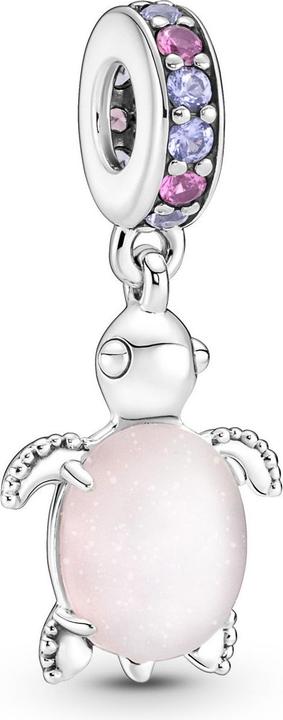 Pandora Meeresschildkröte (Glas, Silber 925)