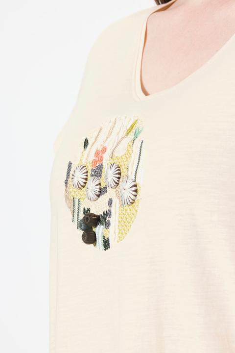 Produktbild Ulla Popken T-Shirt, A-Linie, V-Ausschnitt, Halbarm (46, 48)
